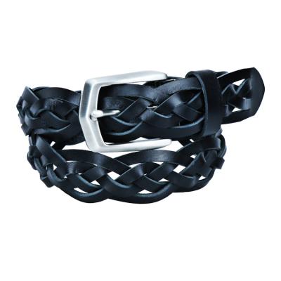 China WMYP newest fashion handmade imported corion alloy buckle fashion braided brand belt for men WE-C61 for sale