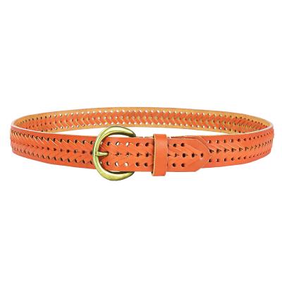 China Custom wholesale imported corion personalized fashion private handmade luxury belt for women ladies for sale