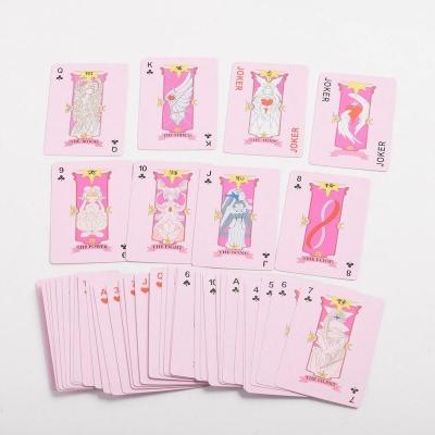 China Entertaiment Playing Cards Sakura Clow Card Poker Cards Anime Playing Cards Custom Made for sale