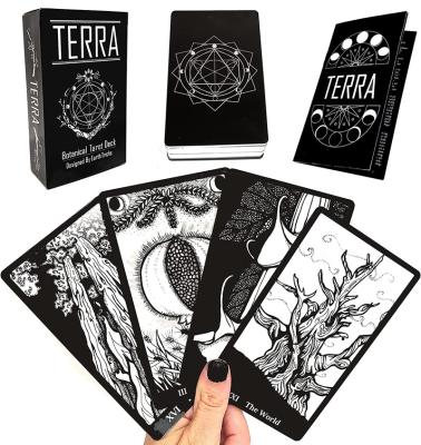 China Custom Printed Tarot Bundle Cards Deck Oracle Cards Tarot Cards With Box for sale