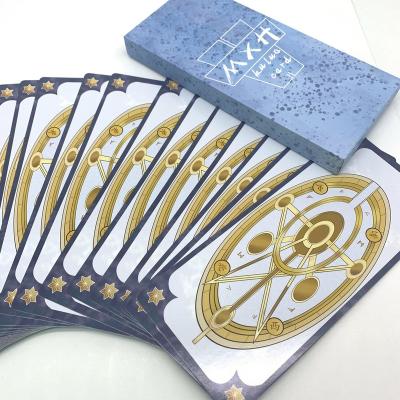 China Entertaiment Deck Cards OEM To Make Your Own Custom Printing Tarot Card Deck for sale