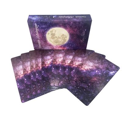 China High Quality Custom Printing Moon Phase Oracle Tarot Cards Deck of Moon Phase Tarot Cards for sale