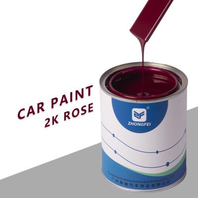 China Transparent Clear Coating Car Paint for Auto Refinish and Repair Car Repair Mixture for sale