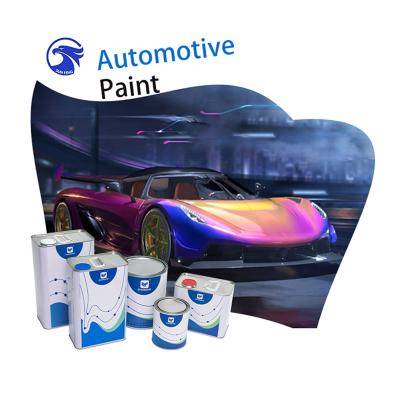 China Professional 2k Car Paint In Brand Pearl White For Automotive Refinishing for sale