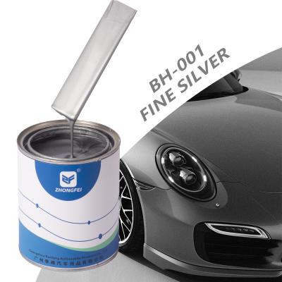 China Sunfeng Silver Pearl Metallic Car Paint for High Coverage and Bright Color Car Repair for sale