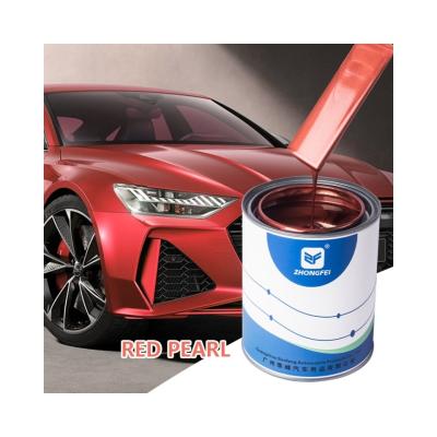 China Grey Polymetal Chameleon Paint 1K Automotive Paint For Car Liquid Coating for sale