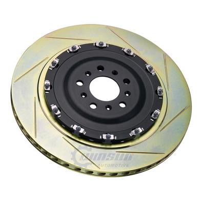 China Gray Cast Iron Modified Car Parts Racing Brake Disc Slotted Rotors 300*27 Mm Reconditioned Disc for sale