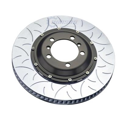 China Gray Cast Iron 380*34 mm sports brake disc rotor disc modified for racing car for sale