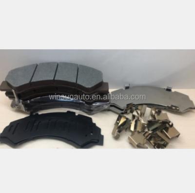 China Russian Market Steel Brake Pad Set 8982447940 29258 Brake Parts Fit For ISUZU NPR75 EUR5 for sale