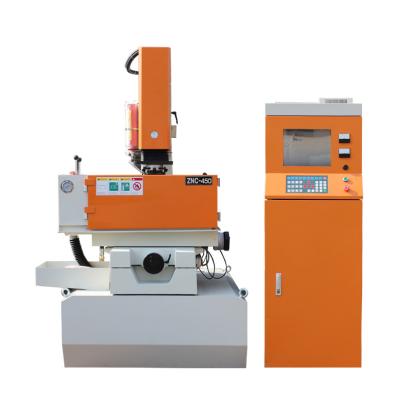 China Building Material Stores ZNC450 White And Orange Die Sinking EDM Machine For Molds for sale