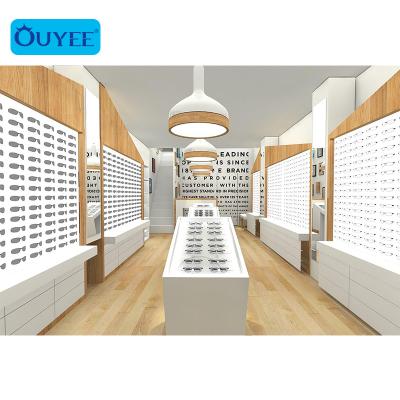 China Optical Store Display Shop Display Furniture Elegant Customized Optical Shop Display Furniture Design for sale