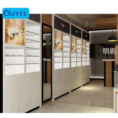 China Custom design premium optical factory counter store shop display showcase, furniture for optical from Guangzhou factory for sale