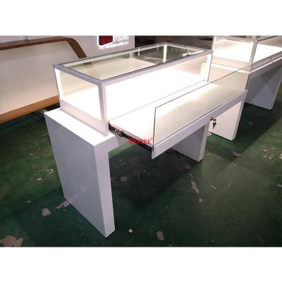 China Shop Optical Glasses Shop Show Display Rack Tabletop Glass Display Showcase Shop Decoration Optical Design for sale