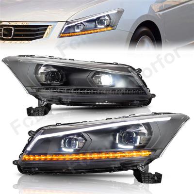 China 2008-2012 for Honda eight-generation Accord Foforfor led car Front Lamp DRL2008-2012 for Honda eight-generation Accord LED headlight assembly and modified for sale