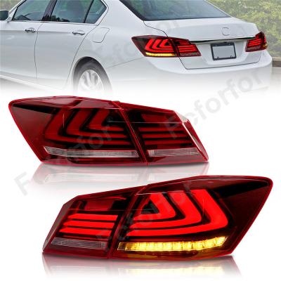 China 2013-2015 For Honda 9 2013-2015 For Honda 9 Generation ACCORD LED Tail Lamp Assembly Flame RetrofitBackup Steering Lamp Led Tail Light s for sale