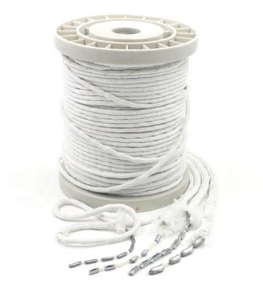 China Blackout Lead Rope For Curtains Lead Weight Band Rope Curtain Heavy Blinds Sew Lead Rope 70g For Curtain Weight Rope for sale