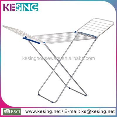 China Christmas Gift Aluminum Folding Balcony Laundry Folding Rack for sale