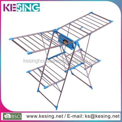 China Lightweight Folding Home Accessories Cloth Rack Stainless Steel Cloth Dryer Rack for sale