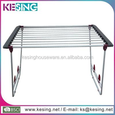 China Telescopic Folding Telescopic Laundry Rack With Shoes Rack for sale