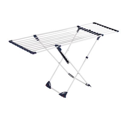 China Telescopic Telescopic Steel Expanding Expandable Laundry Clothes Drying Rack Airer for sale