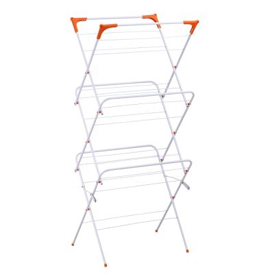 China 3 Tier Folding Concertina Clothes Drying Rack for sale