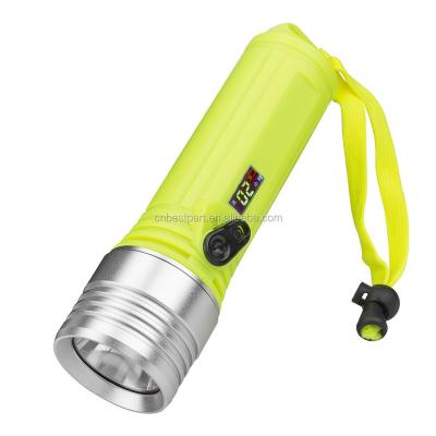 China With Magnetic Switch LED Flashlight 300 Lumen 3 Modes Underwater Lantern Flashlights for sale