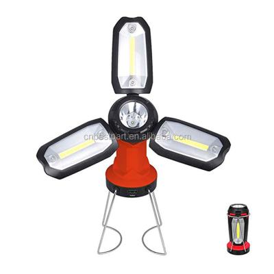 China ROAD USB rechargeable camping light portable waterproof 18650 IP54 decorative mini led camping light portable camping light for sale