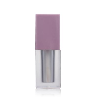 China Empty Lip Gloss PETG Lip Gloss Tube Skin Care Packaging Cosmetic Container With Magic Wands for sale