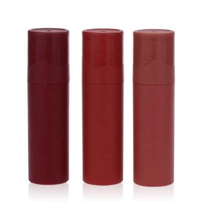 China Lip Gloss ABS PETG Lip Gloss Tube Red Luxury Skin Care Packaging Cosmetic Container With Magic Wands for sale