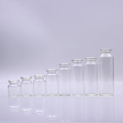 China Personal Care Glass Ampoule Vials With 10ml Caps for sale