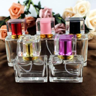 China TOP QUALITY Personal Care 30ml 50ml Glass Empty Perfume Bottles Refillable Spray Atomizer Bottle Perfume Case With Portable Travel Size for sale