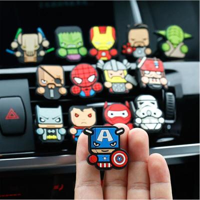 China China-chic New Cartoon Air Freshener Car Styling Perfume For Air Condition Duct Outlet Clip for sale