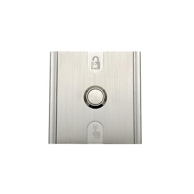 China Manual or Automatic Exit Door Viable Door Knob Exit Access Control Aluminum Knob 87*87mm for sale