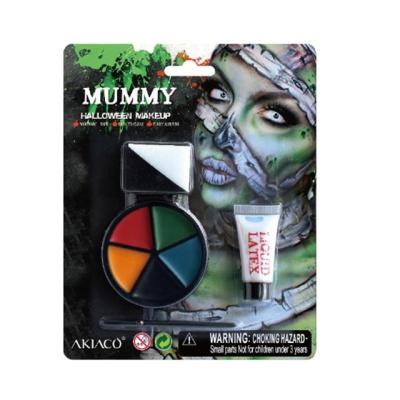 China Akiaco ICTI Waterproof Professional EN71 ASTM Halloween Makeup Palette for sale