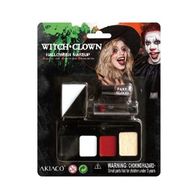 China Akiaco ICTI Approval Halloween Makeup ASTM Funny And Cute Halloween Makeup Waterproof Kit EN71 for sale