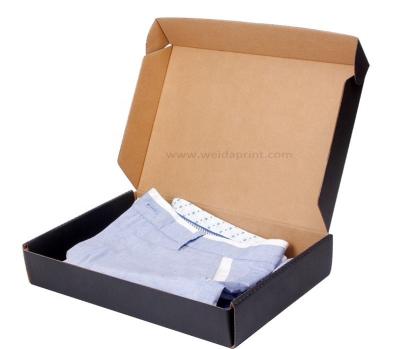 China Recycled Materials Dongguan Factory Custom Luxury Clothing Packaging Boxes for sale