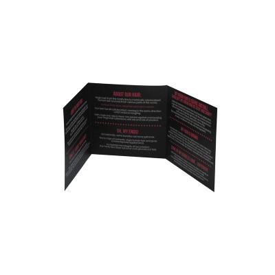 China Guangdong Merchandise Customized Trifold Brochure Printing , Folded Brochure Design for sale