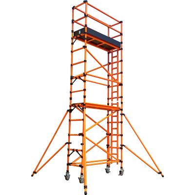 China 200kg/sqm GRP / FRP Scaffolding Anti Oxidation Fibreglass Scaffold Tower for sale