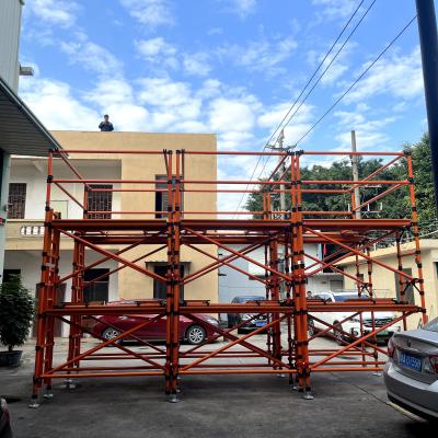 China Anti Oxidising Fiberglass Mobile Scaffold Tower 200kg/Sqm Load Capacity for sale