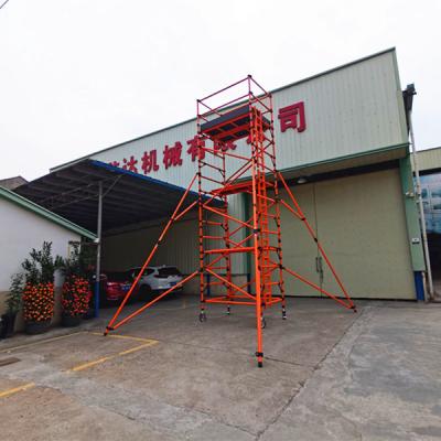 China GRP Fibreglass Scaffold Towers Anti Oxidation Narrow Mobile Scaffold Tower for sale