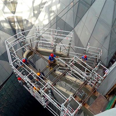 China Aluminum Suspended Platform Scaffolding , Cuplock Scaffolding System 1.8mm Thickness for sale