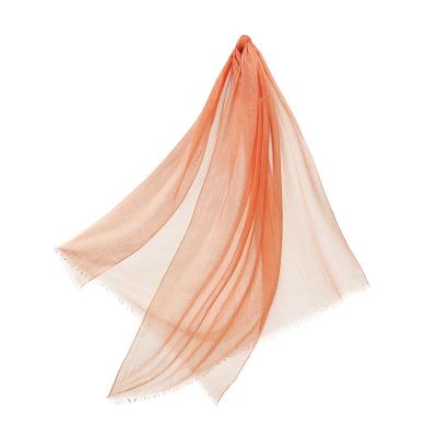 China Super Thin Ring Shawl Women Pure Thin Water Soluble Wool Light Weight 100% Cashmere Scarf for sale