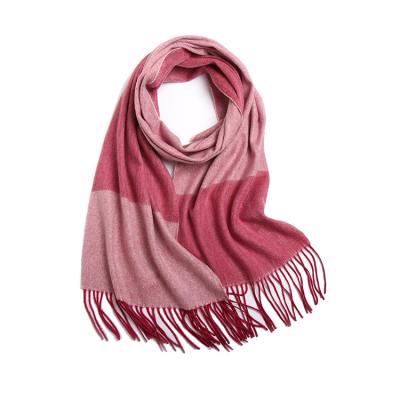 China Clothing Accessory New Arrival Winter Style Fashion 100% Cashmere Scarf Elegant Scarves For Women for sale