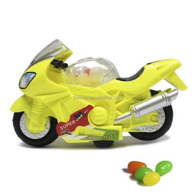 China Best Candy Promotional Plastic Soft Toy Motorcycles Small Toy ABS Motorcycles for sale