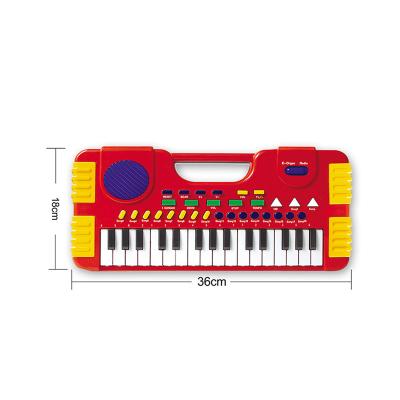 China Musical Instrument Battery Operated Electric Electric Piano Baby Toy Plastic Toys For Baby Study for sale