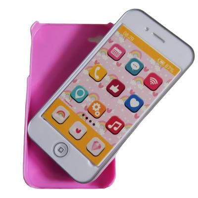 China Kids Learn Customize Mobile Phone Baby Phone Fake Phone Educational Study Toys Mobile Phone Educational Toy Accessories For Kids for sale