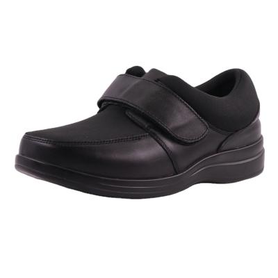 China Other Genuine Leather Medical Diabetic Shoes Men Made In China Diabetic Shoes Factory for sale