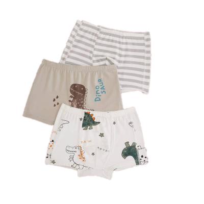 China Antibacterial Best Price High Quality Kids Cotton Boxer Briefs Cute Baby Clothing Boys Cotton Underwear Boys Underwear for sale