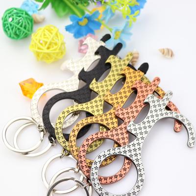 China No Touch Door Opener No Touch Door Opener Self Defense Key Chain Key Chain for sale