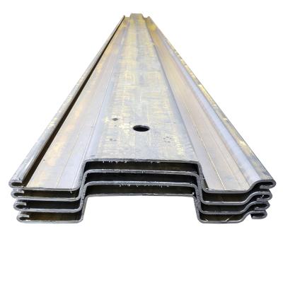 China LSP-1 LSP-2 LSP-2N LSP-3A Light Steel Sheet Pile for sale